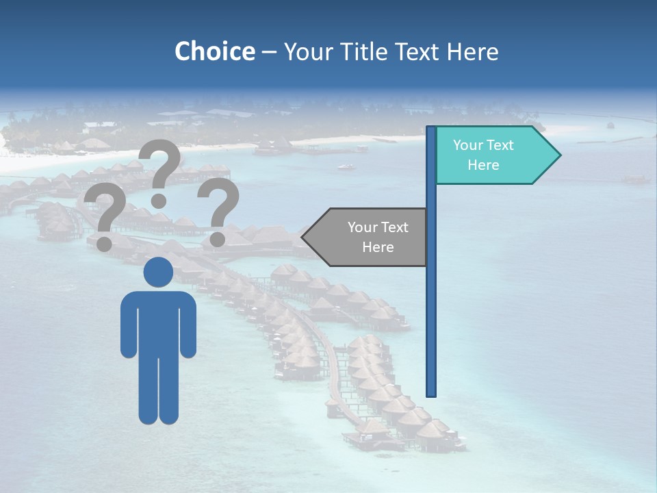 Seascape Calm Vacation PowerPoint Template