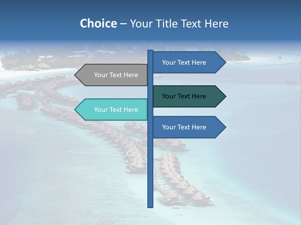 Seascape Calm Vacation PowerPoint Template