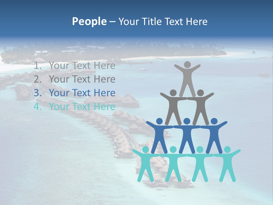 Seascape Calm Vacation PowerPoint Template