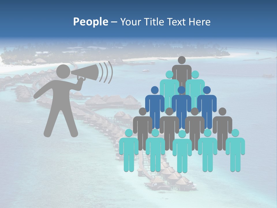 Seascape Calm Vacation PowerPoint Template