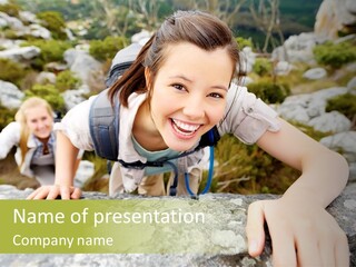 Nature Hike Excitement PowerPoint Template