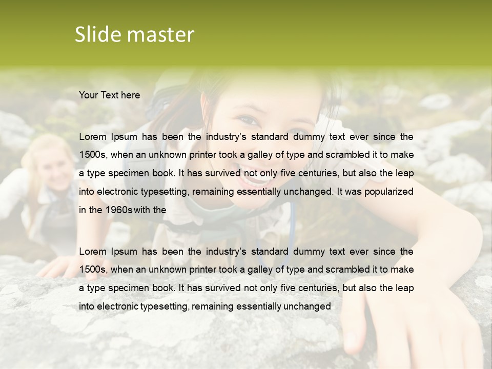 Nature Hike Excitement PowerPoint Template