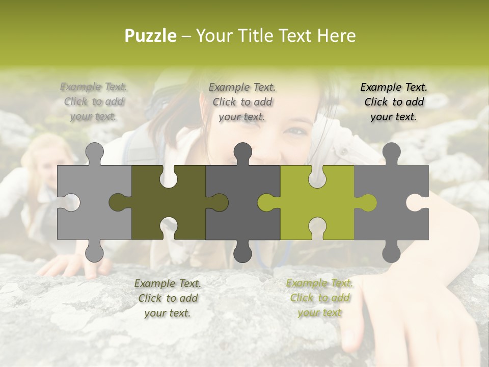 Nature Hike Excitement PowerPoint Template