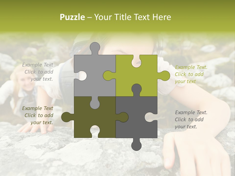 Nature Hike Excitement PowerPoint Template