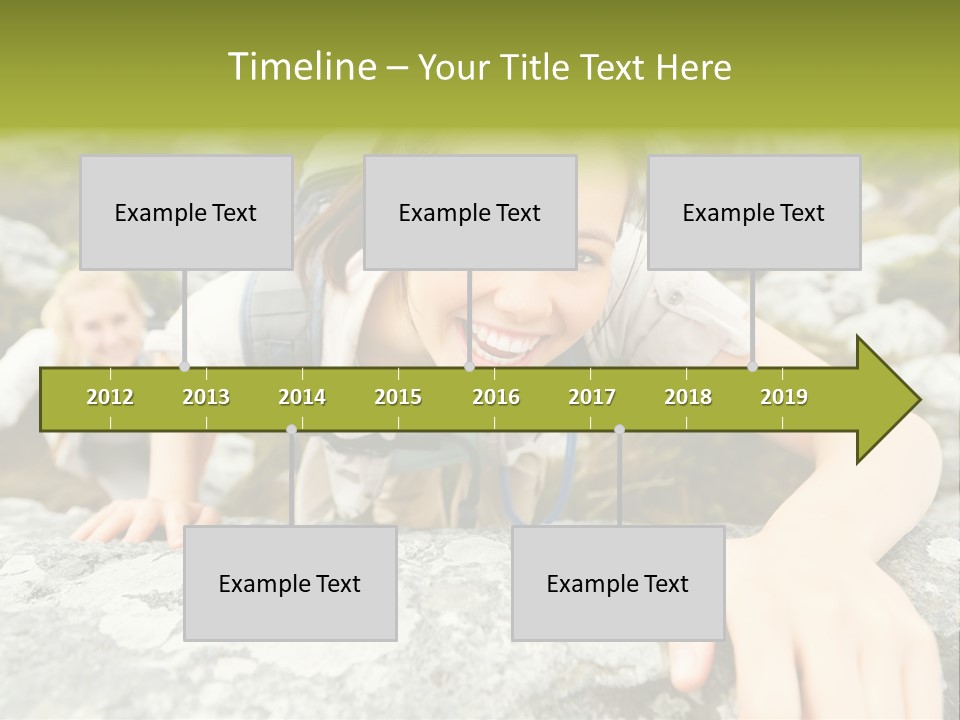 Nature Hike Excitement PowerPoint Template