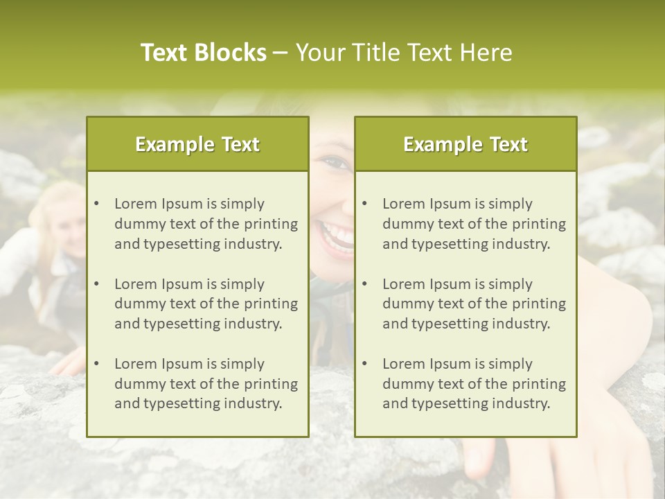 Nature Hike Excitement PowerPoint Template