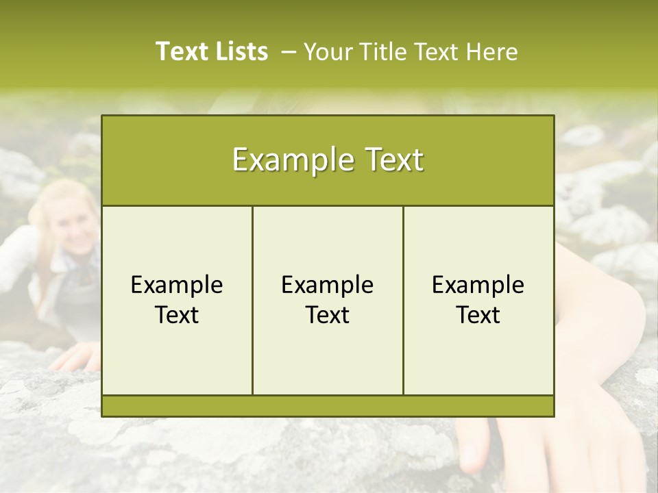 Nature Hike Excitement PowerPoint Template