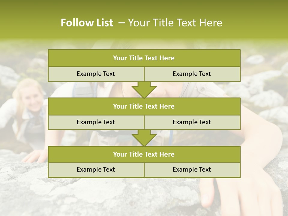 Nature Hike Excitement PowerPoint Template