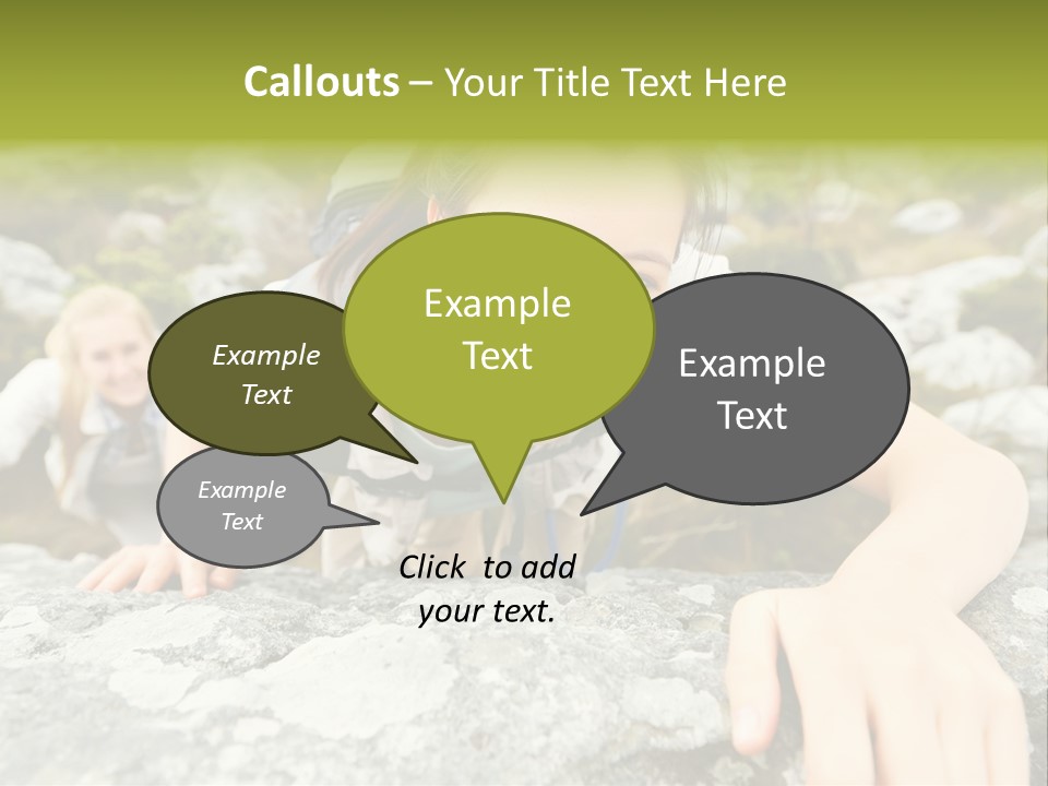 Nature Hike Excitement PowerPoint Template