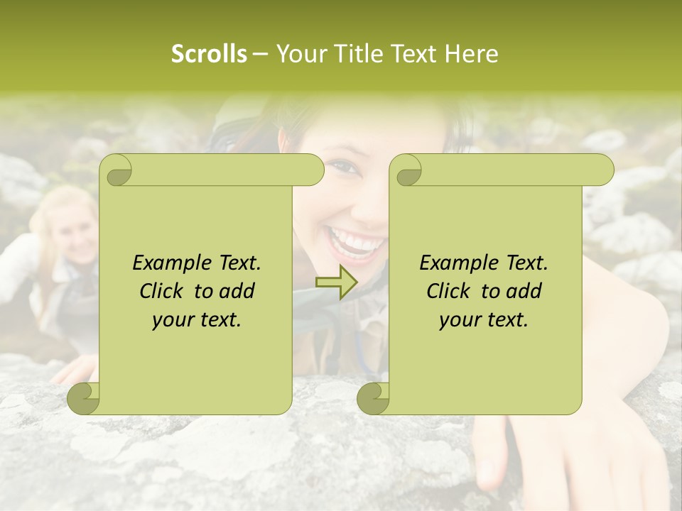 Nature Hike Excitement PowerPoint Template