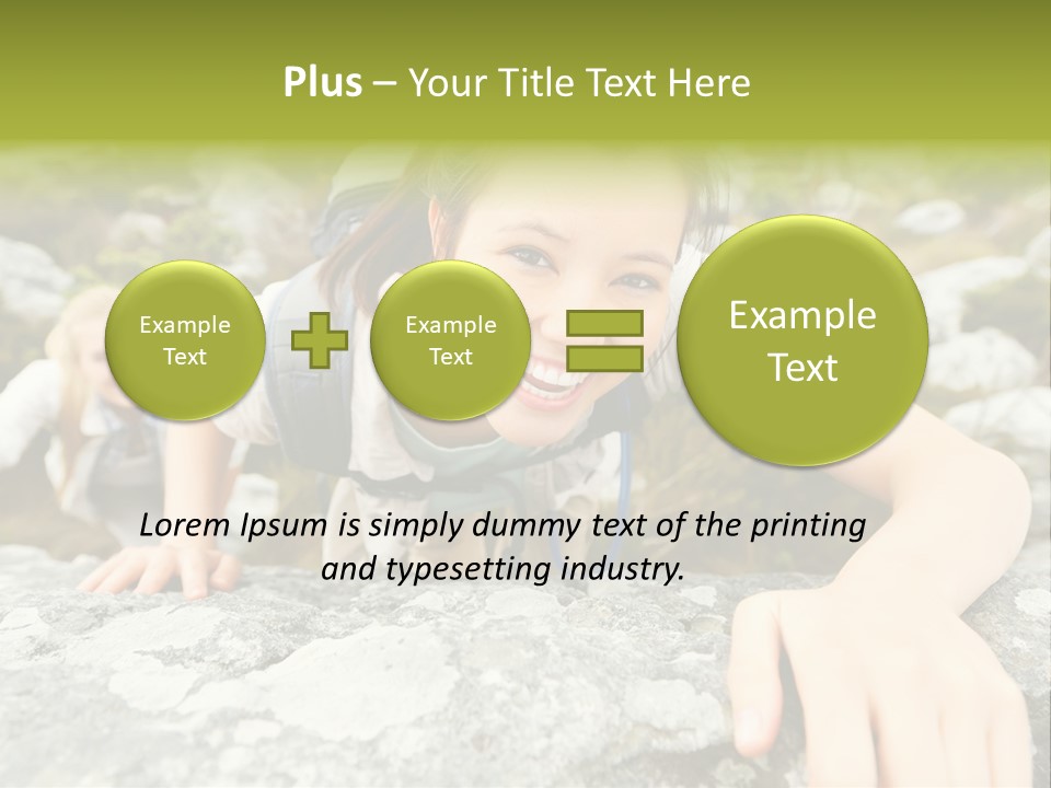 Nature Hike Excitement PowerPoint Template