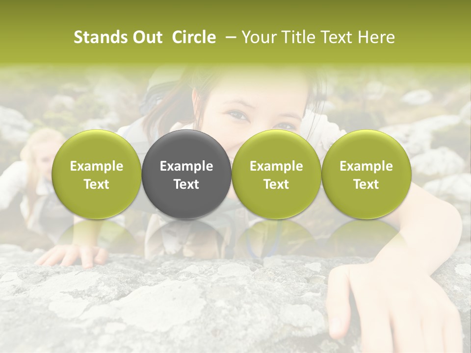 Nature Hike Excitement PowerPoint Template