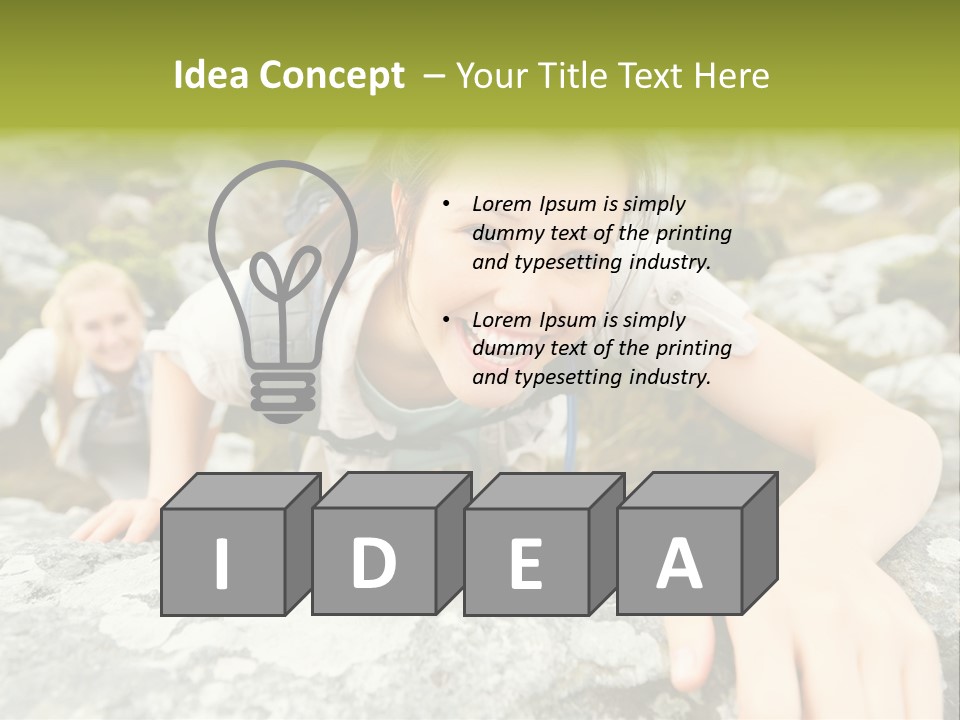 Nature Hike Excitement PowerPoint Template