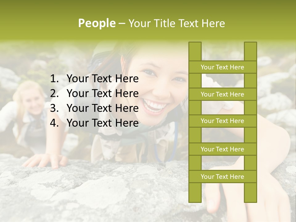 Nature Hike Excitement PowerPoint Template