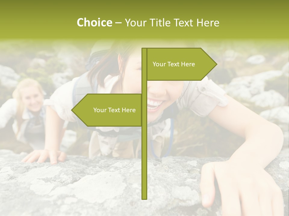 Nature Hike Excitement PowerPoint Template