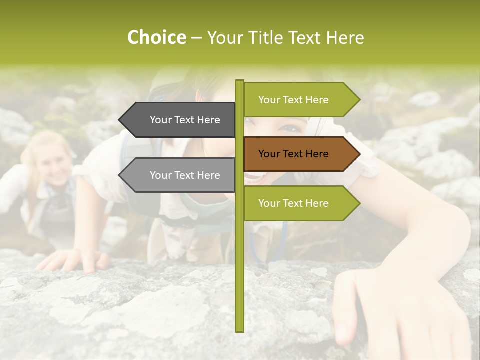 Nature Hike Excitement PowerPoint Template