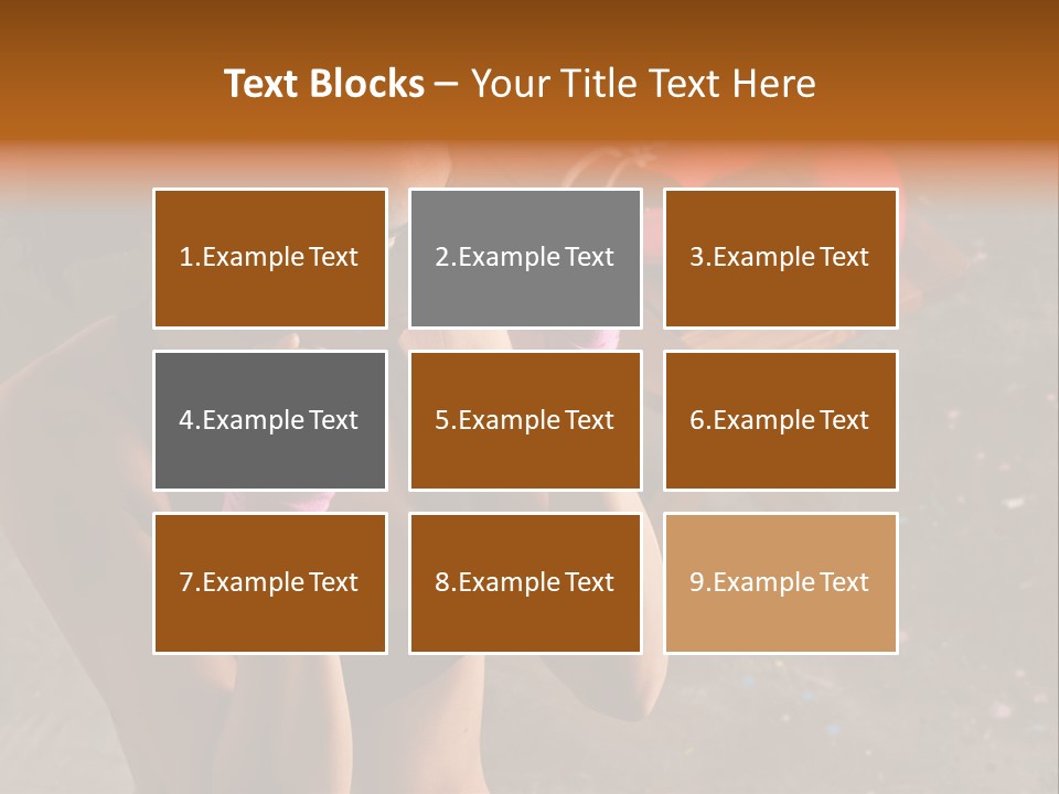 A Woman With Boxing Gloves And Gloves On PowerPoint Template