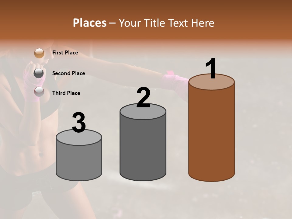 Training Conflict Competitive PowerPoint Template