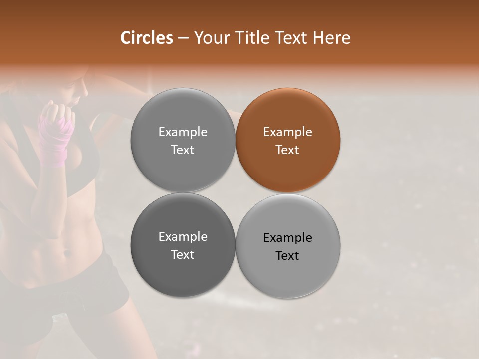 Training Conflict Competitive PowerPoint Template