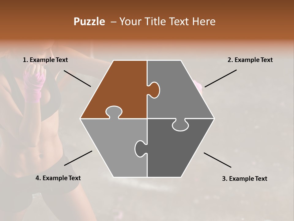 Training Conflict Competitive PowerPoint Template