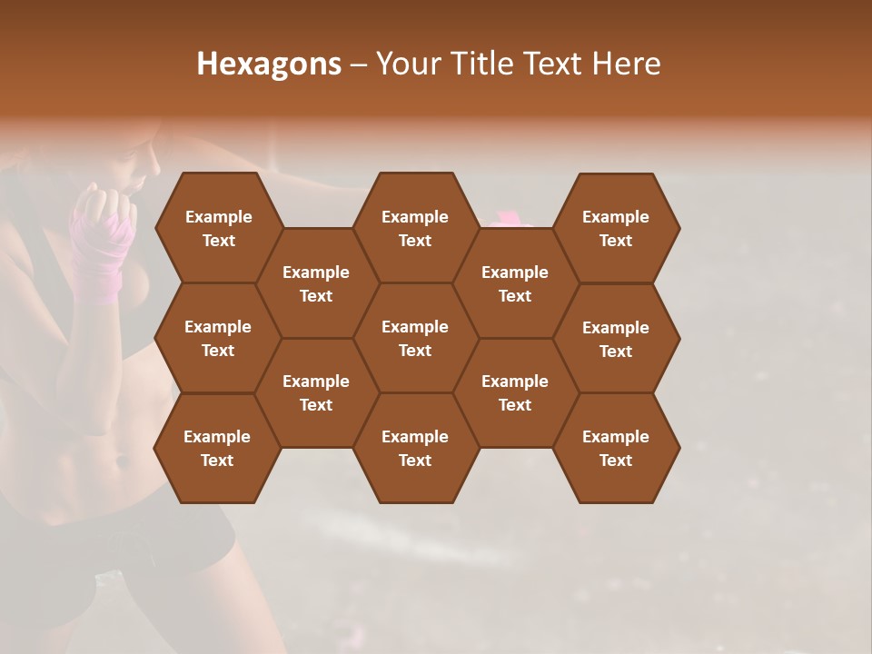 Training Conflict Competitive PowerPoint Template
