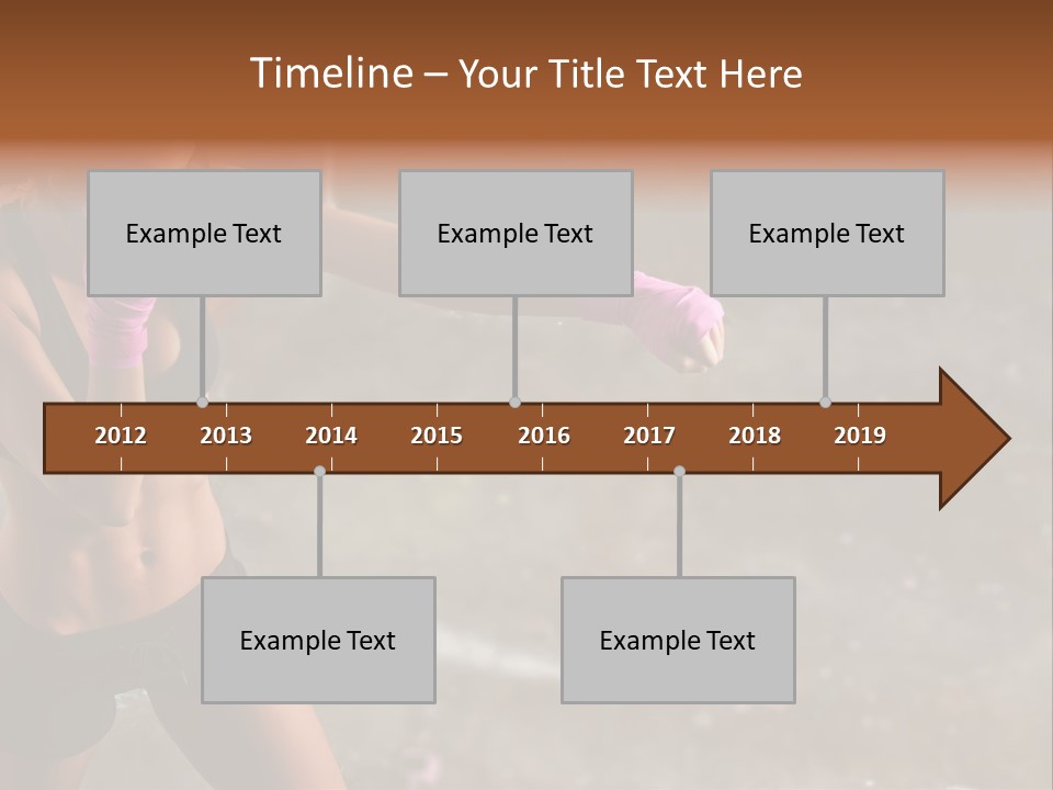 Training Conflict Competitive PowerPoint Template