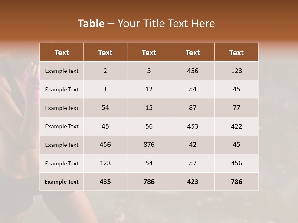 Training Conflict Competitive PowerPoint Template