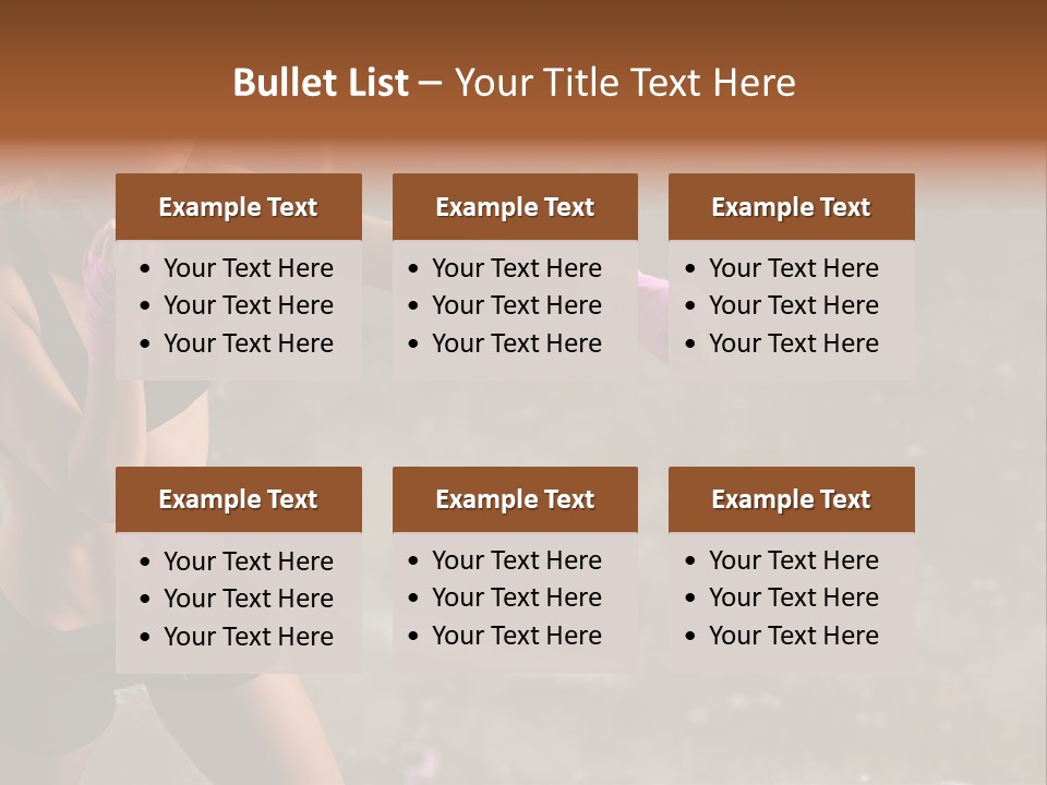 Training Conflict Competitive PowerPoint Template