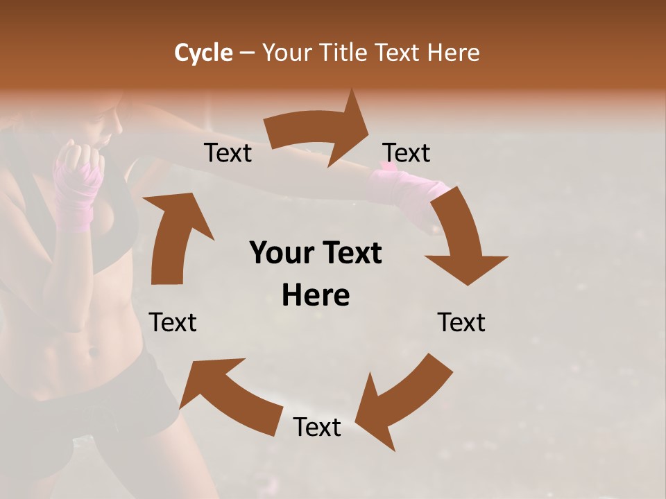 Training Conflict Competitive PowerPoint Template