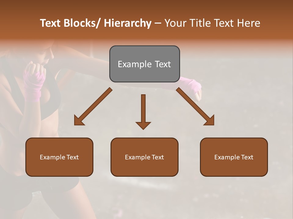 Training Conflict Competitive PowerPoint Template