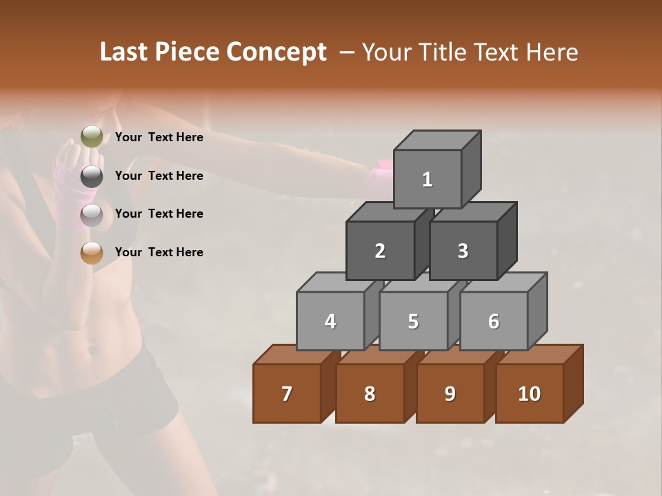 Training Conflict Competitive PowerPoint Template