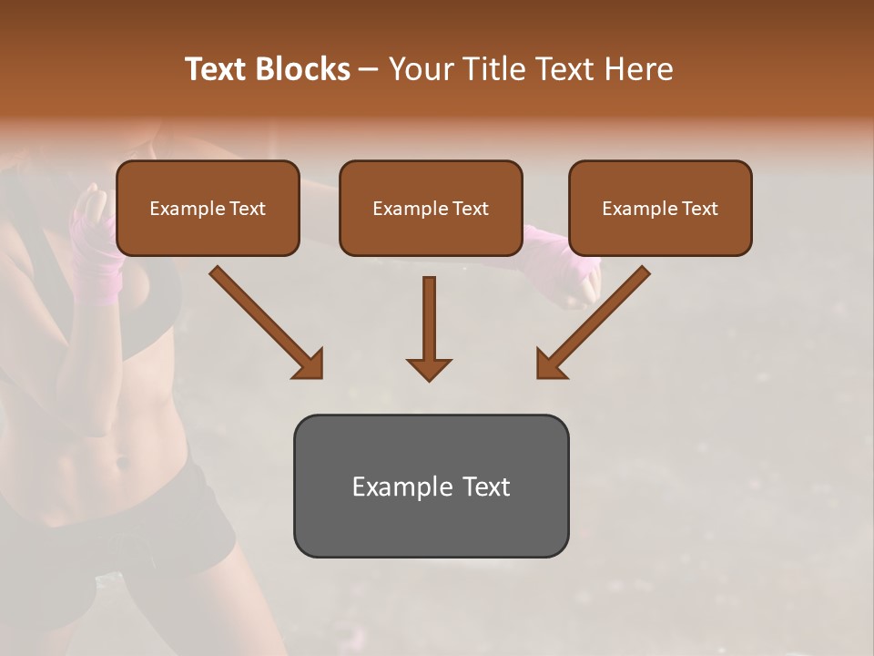 Training Conflict Competitive PowerPoint Template