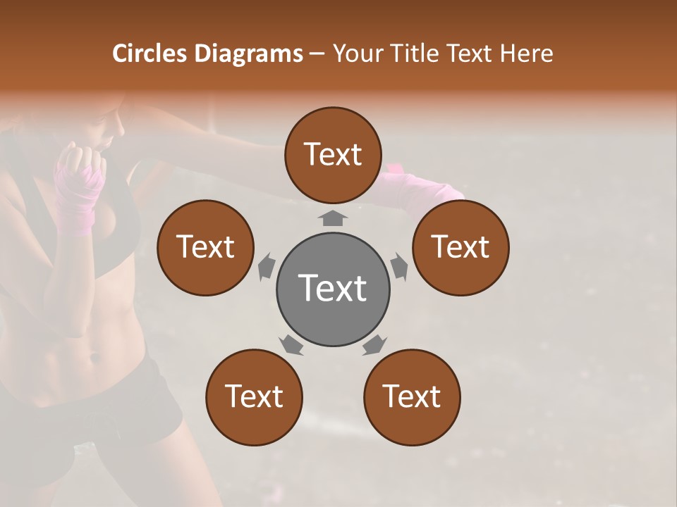 Training Conflict Competitive PowerPoint Template