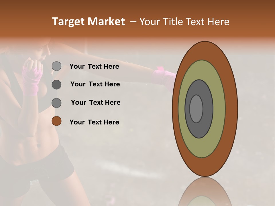 Training Conflict Competitive PowerPoint Template