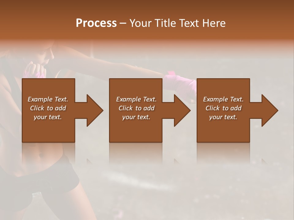 Training Conflict Competitive PowerPoint Template