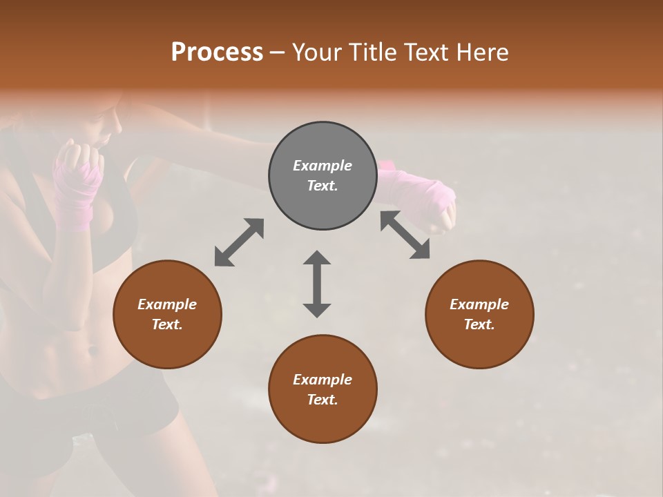 Training Conflict Competitive PowerPoint Template