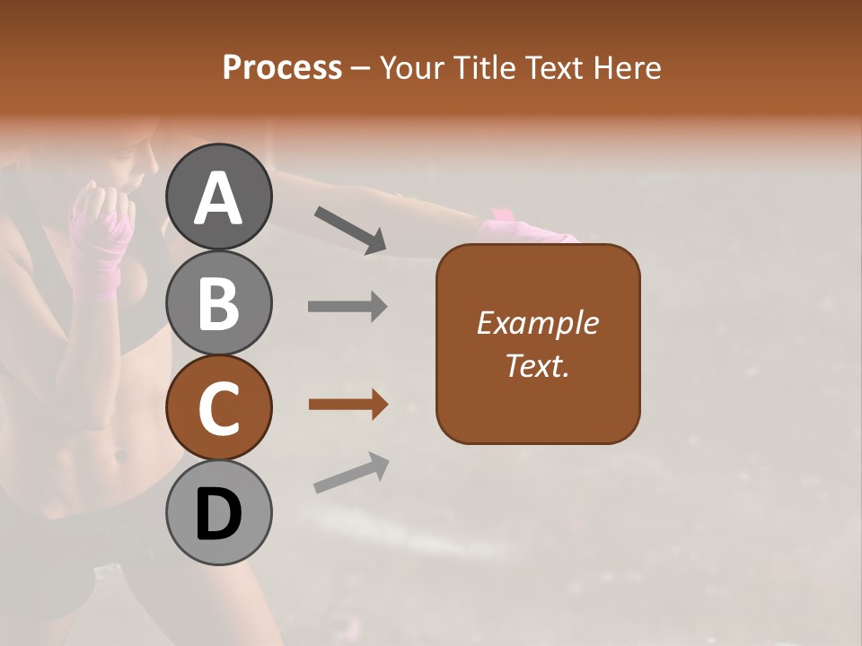 Training Conflict Competitive PowerPoint Template