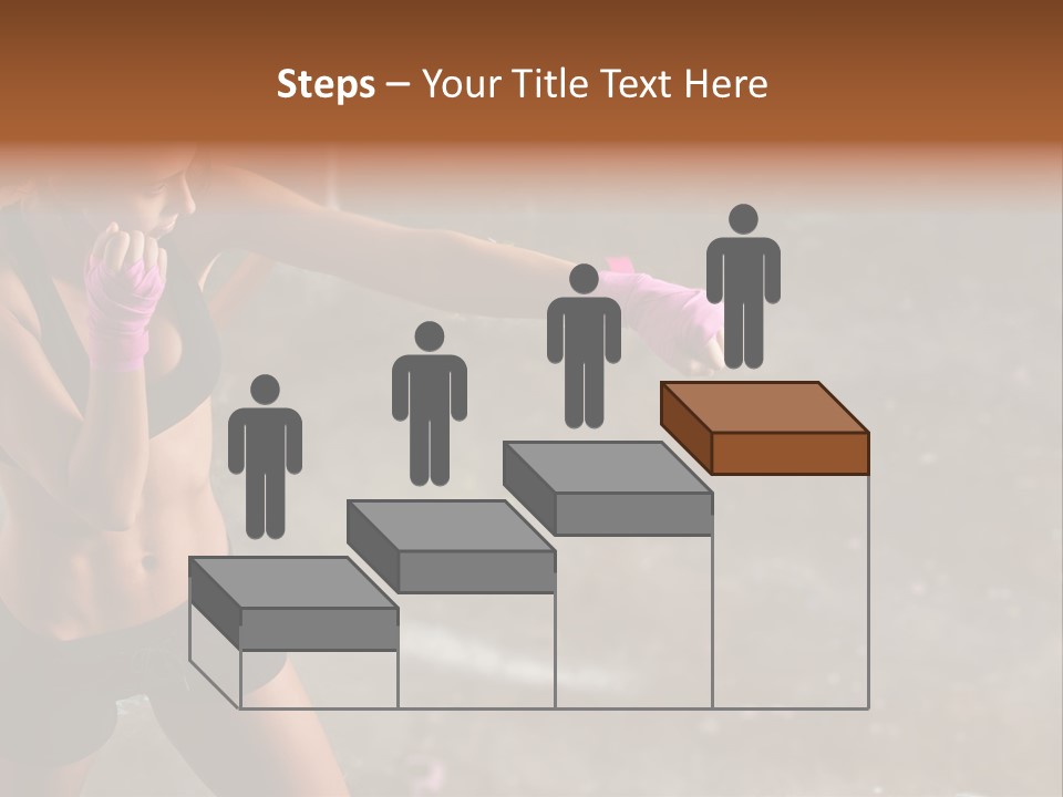 Training Conflict Competitive PowerPoint Template