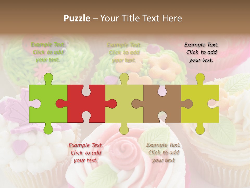 Decorative Ladybug Topping PowerPoint Template