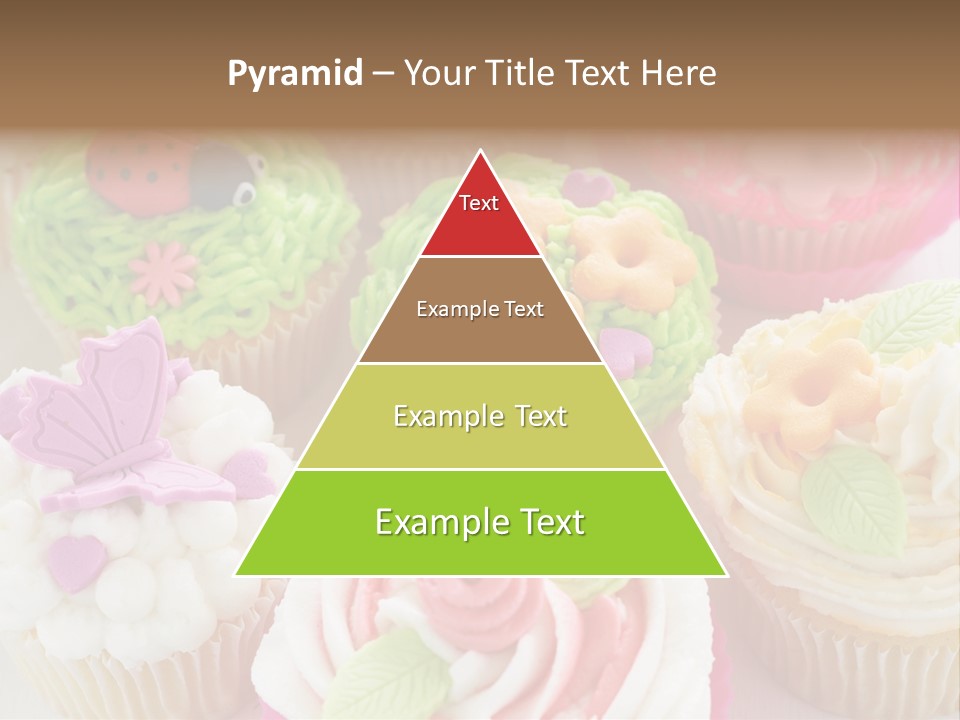 Decorative Ladybug Topping PowerPoint Template