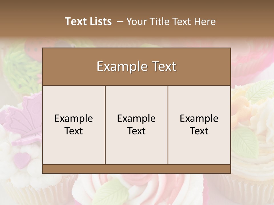 Decorative Ladybug Topping PowerPoint Template