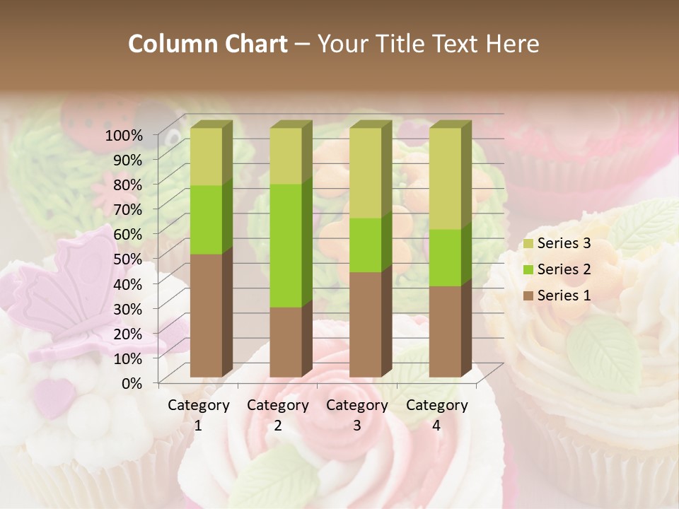 Decorative Ladybug Topping PowerPoint Template