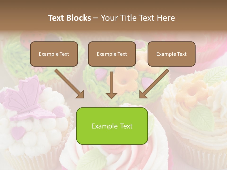 Decorative Ladybug Topping PowerPoint Template