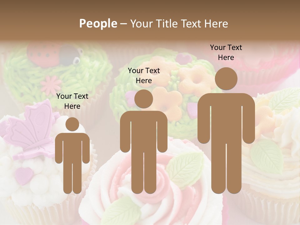 Decorative Ladybug Topping PowerPoint Template