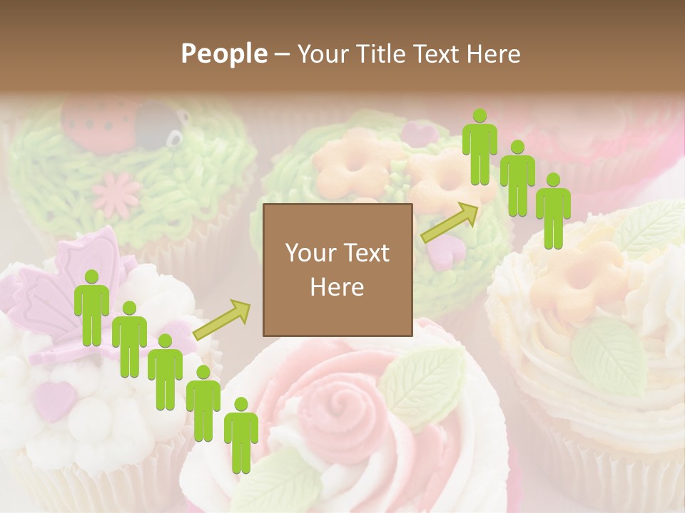 Decorative Ladybug Topping PowerPoint Template