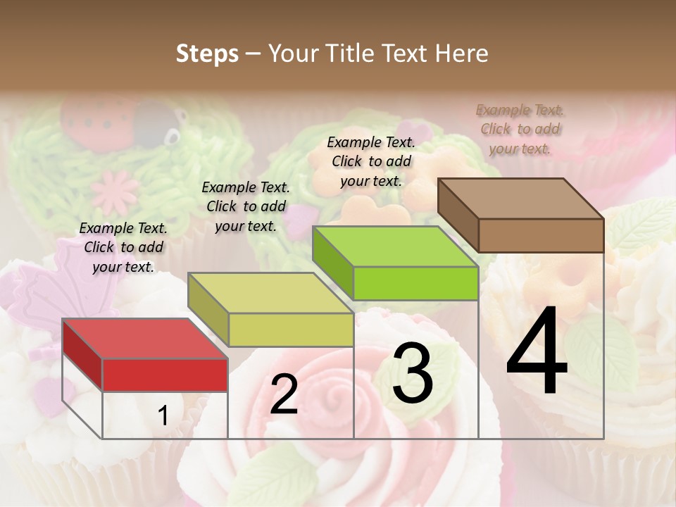Decorative Ladybug Topping PowerPoint Template