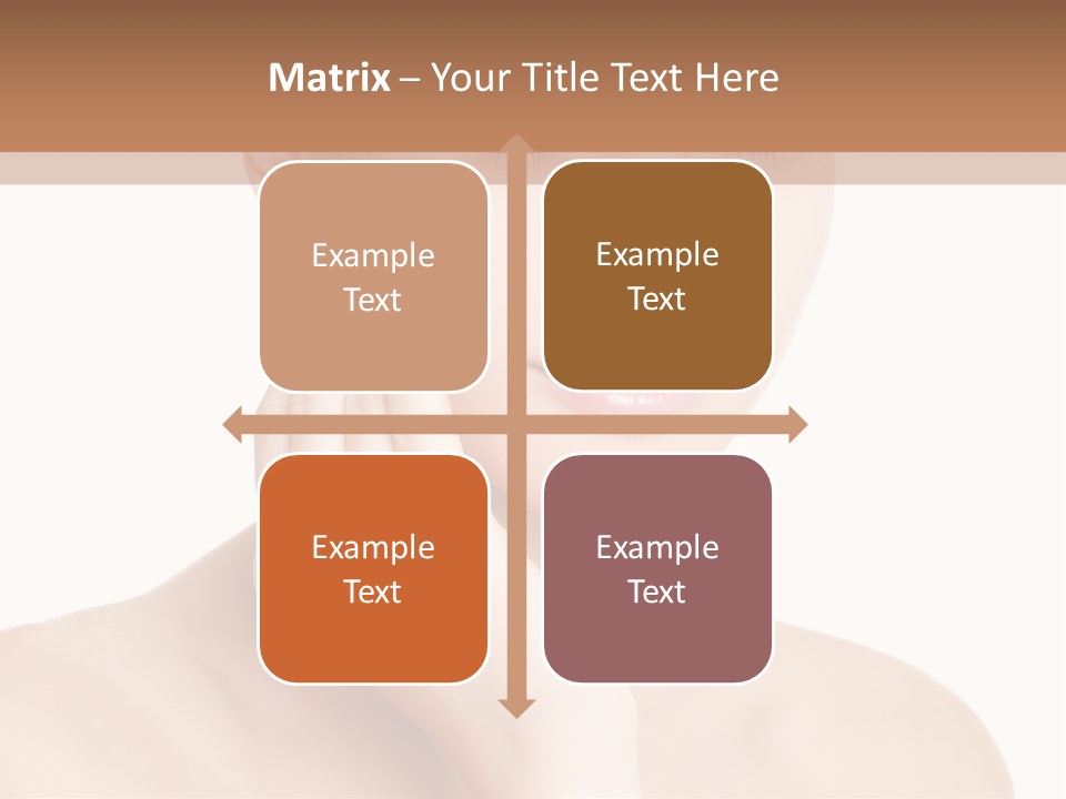 Makeup Gentle Care PowerPoint Template