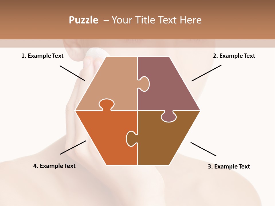 Makeup Gentle Care PowerPoint Template