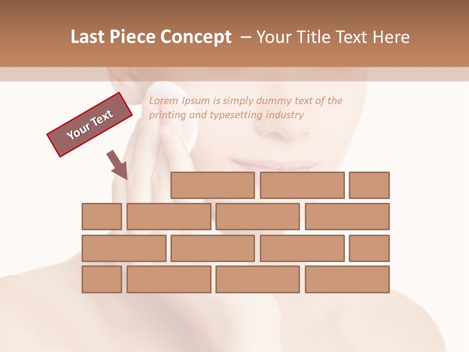Makeup Gentle Care PowerPoint Template