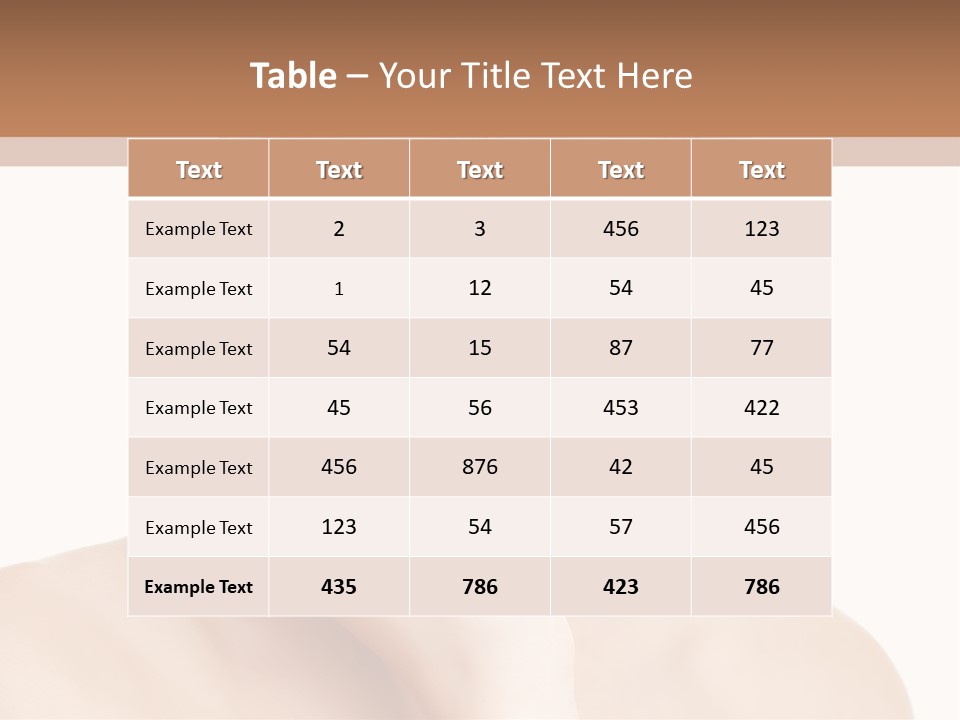 Makeup Gentle Care PowerPoint Template
